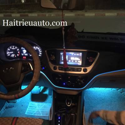đ&egrave;n led nội thất xe hyundai accent
