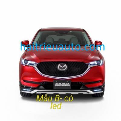 ốp cản trước sau c&oacute; đ&egrave;n led xe mazda cx5 2018