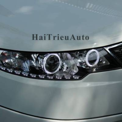 Độ đ&egrave;n led cho xe kia forte
