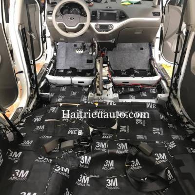 C&aacute;ch &acirc;m , chống ồn cho xe kia morning