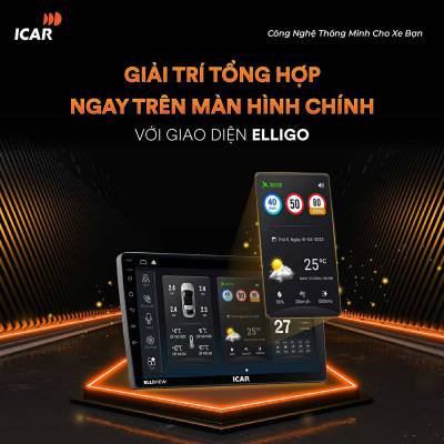 M&agrave;n h&igrave;nh Android ICAR Elliview Neo