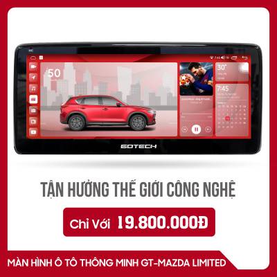 m&agrave;n h&igrave;nh android Gotech mazda Limited
