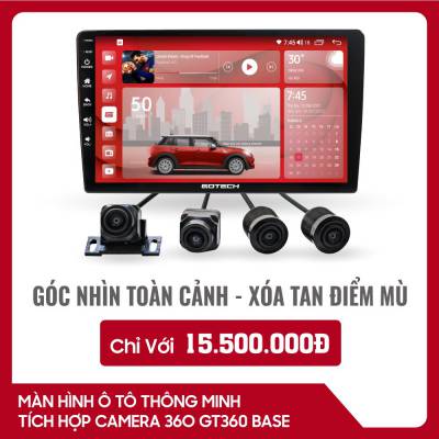 M&agrave;n h&igrave;nh android  GOTECH GT360 BASE