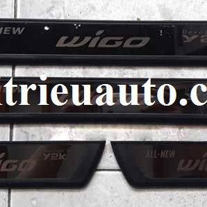 nẹp bước ch&acirc;n cho xe Toyota Wigo