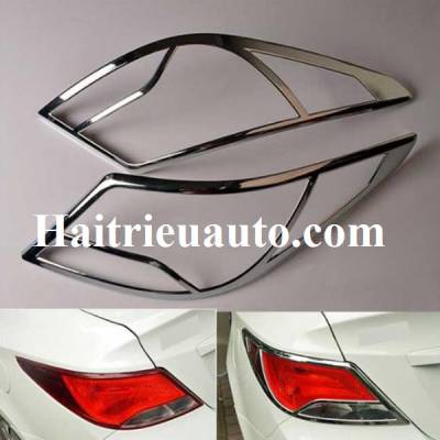 Viền đ&egrave;n hậu cho xe Hyundai Verna
