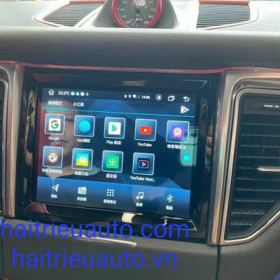 m&agrave;n h&igrave;nh android theo xe Porsche macan