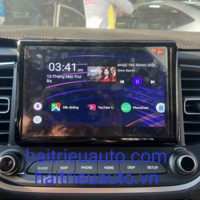 m&agrave;n h&igrave;nh android theo xe hyundai accent 2021