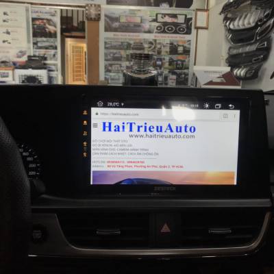 m&agrave;n h&igrave;nh android theo xe kia Seltos