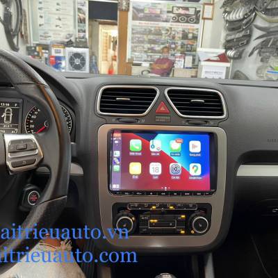 m&agrave;n h&igrave;nh android theo xe Volkswagen Scirocco 2015