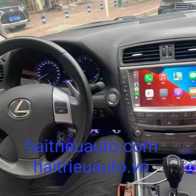 m&agrave;n h&igrave;nh android theo xe lexus IS 250