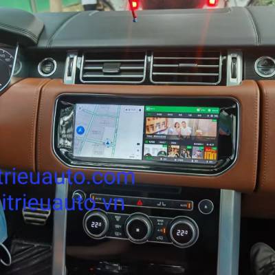 M&agrave;n h&igrave;nh android theo xe Range Rover Soprt