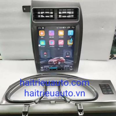 m&agrave;n h&igrave;nh android tesla cho xe audi q7 