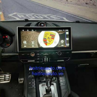 m&agrave;n h&igrave;nh android cho xe Porsche cayenne