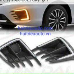 đ&egrave;n led gầm cho xe honda City 2021