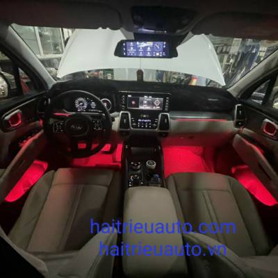 đ&egrave;n led nội thất xe kia sorento 2021