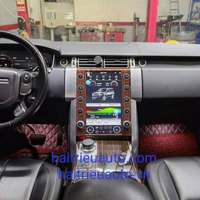 M&agrave;n h&igrave;nh android tesla Range Rover Vogue