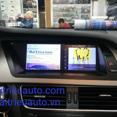 m&agrave;n h&igrave;nh android xe audi A4
