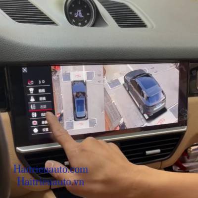 camera 360 theo xe Porsche Cayenne 2021