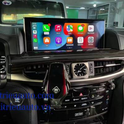 N&acirc;ng cấp m&agrave;n h&igrave;nh xe Lexus Lx570 l&ecirc;n 2020