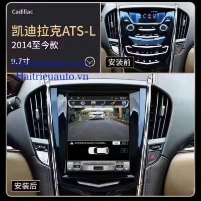 M&agrave;n h&igrave;nh android tesla Cadillac ATS-L