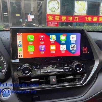 M&agrave;n h&igrave;nh android xe Toyota HIGHLANDER