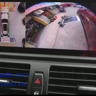 M&agrave;n h&igrave;nh android c&oacute; camera 360 xe BMW X6