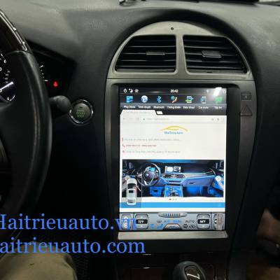 M&agrave;n h&igrave;nh adnroid tesla xe lexus ES