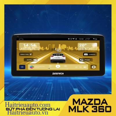 M&agrave;n h&igrave;nh android zestech MAZDA MIK 360