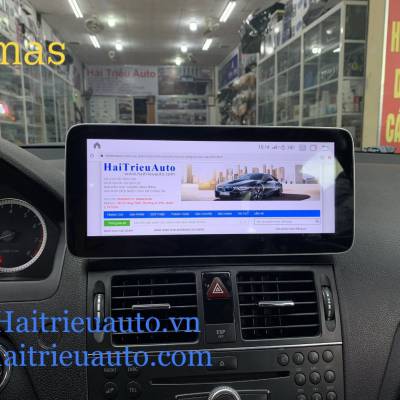M&agrave;n h&igrave;nh android Omas Pro xe mercedes C 2010