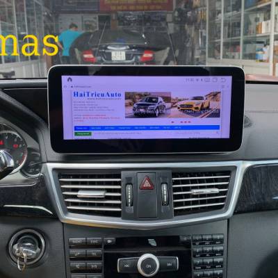 M&agrave;n h&igrave;nh android Omas Pro xe mercedes E 2010