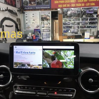 M&agrave;n h&igrave;nh android Omas Pro Mercedes V 2019