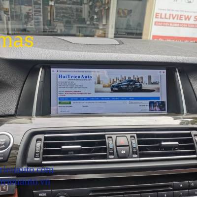 M&agrave;n h&igrave;nh android Omas xe BMW 520