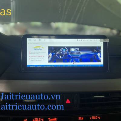M&agrave;n h&igrave;nh android Omas xe BMW X6 2017
