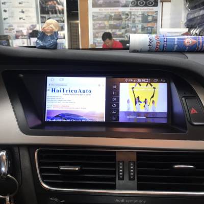 M&agrave;n h&igrave;nh android Omas 360 xe Audi A5