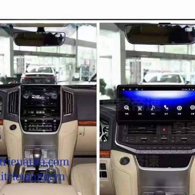 M&agrave;n h&igrave;nh android xe Toyota Land Cruiser 