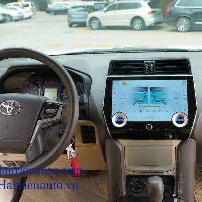 M&agrave;n h&igrave;nh android xe toyota Prado