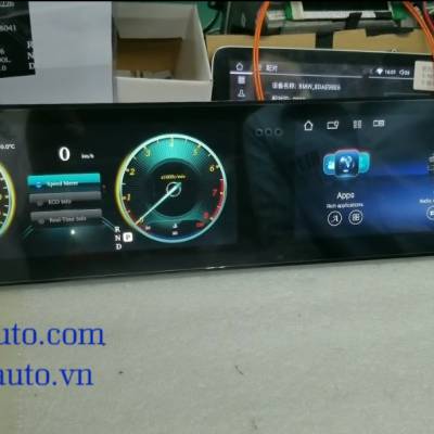 N&acirc;ng cấp m&agrave;n h&igrave;nh xe mercedes S 