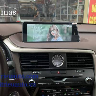 M&agrave;n h&igrave;nh android Omas xe Lexus RX  2016-2020