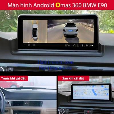 M&agrave;n h&igrave;nh android Omas 360 xe BMW E90