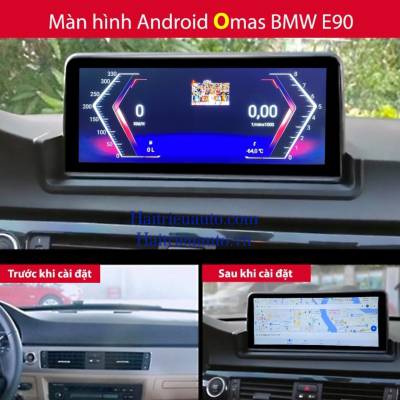 M&agrave;n h&igrave;nh android Omas xe BMW E90