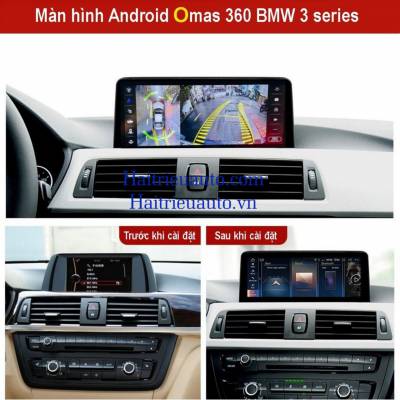 M&agrave;n h&igrave;nh android Omas 360 xe BMW 3 series