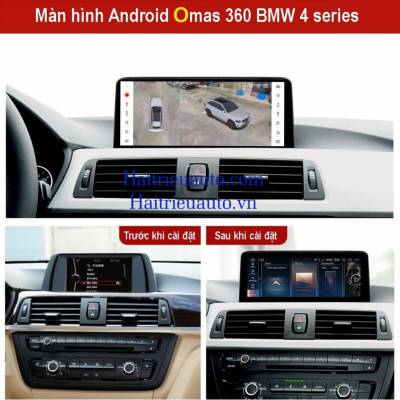 M&agrave;n h&igrave;nh android Omas 360 xe BMW 4 series