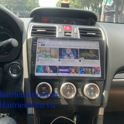M&agrave;n h&igrave;nh android xe Subaru Forester