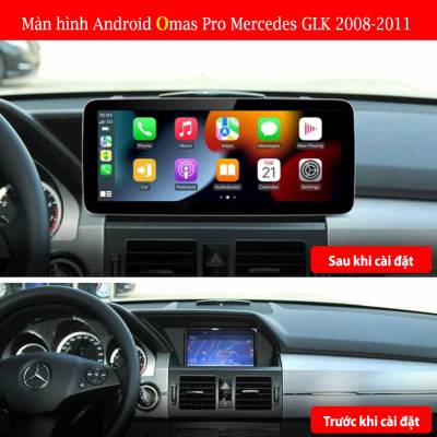 Man h&igrave;nh android Omas pro xe mercedes GLK 2008-2010
