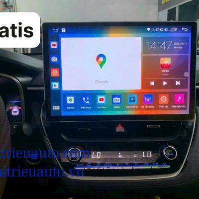 M&agrave;n h&igrave;nh android 13in xe Altis