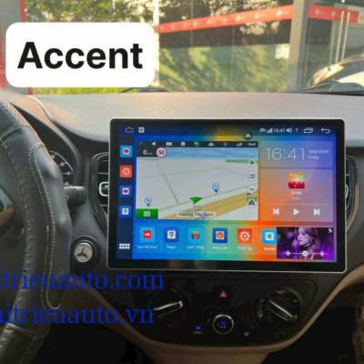 M&agrave;n h&igrave;nh androdi 13in xe Hyundai Accent