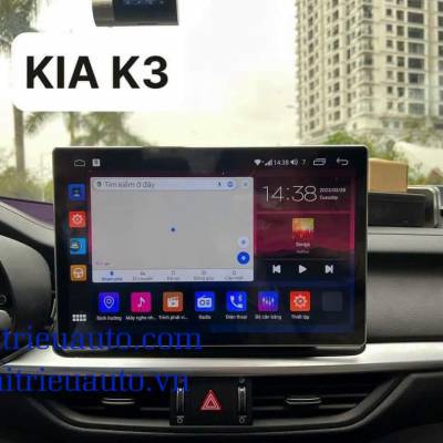 M&agrave;n h&igrave;nh android 13in xe Kia K3