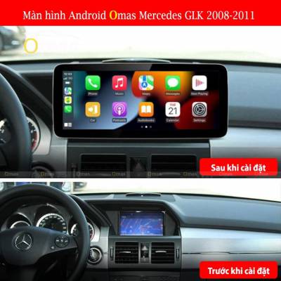 M&agrave;n h&igrave;nh android Omas xe mercedes GLK 2008-2010