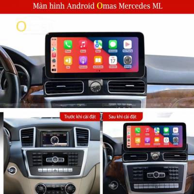 m&agrave;n h&igrave;nh android Omas xe mercedes ML