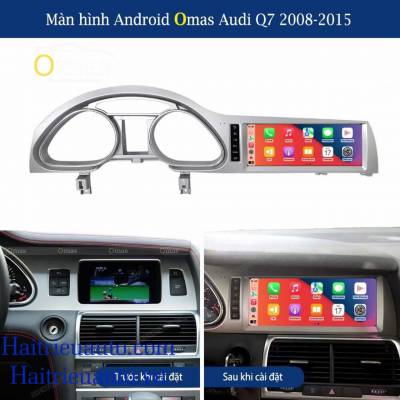 M&agrave;n h&igrave;nh android Omas xe Audi Q7